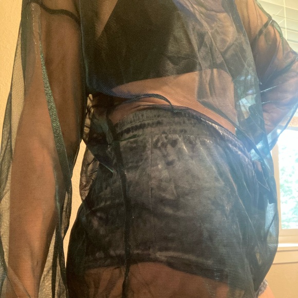 holographic longsleeve rave top 🪲 - Picture 4 of 5